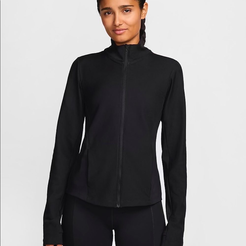 New nike dri fit zip up